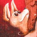 Wanna Play? (acrylics)